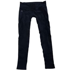 NUX Leggings Women Small Black Floral Athletic‎ Leggings